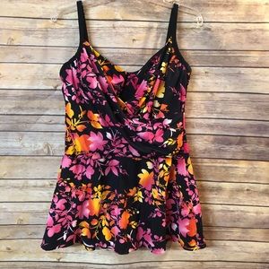 Suit Yourself Skirted Swimsuit sz 12